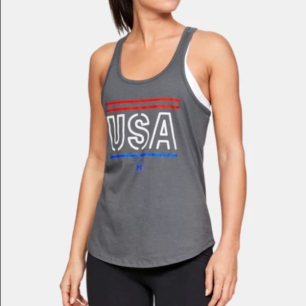 UNDER ARMOUR Freedom USA Crossover Straps Tank
